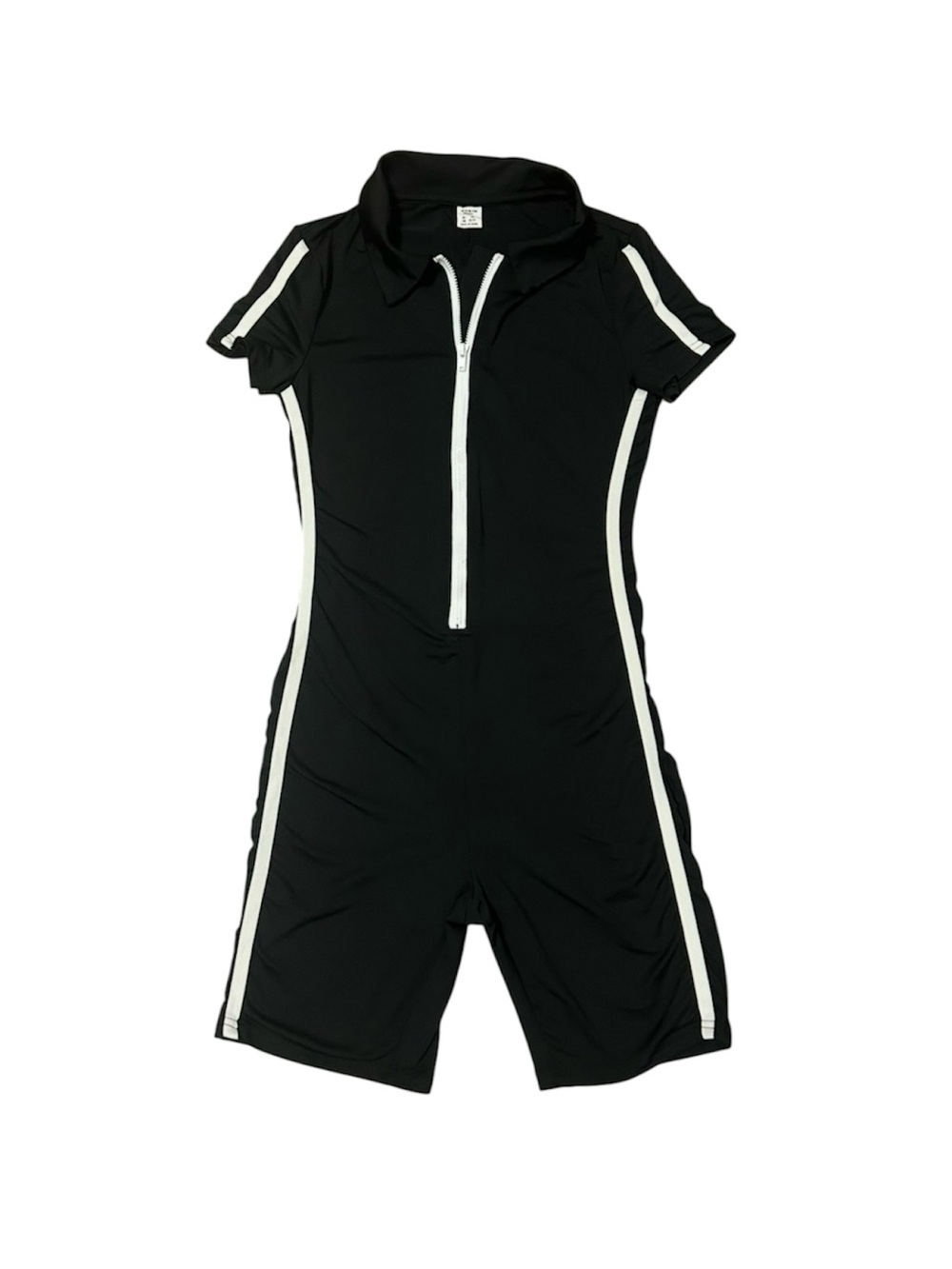 Shein One Piece Zip Up Romper Jumpsuit Youth Girl’s Size 10-11 Years